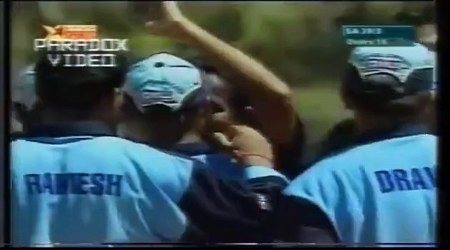 Sunil Joshi 5 wickets for 6 runs vs South Africa 1999 LG Cup