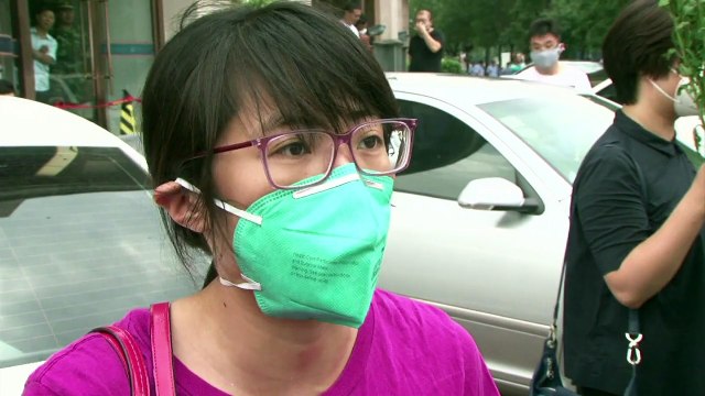 Pollution fears raised in China blast city