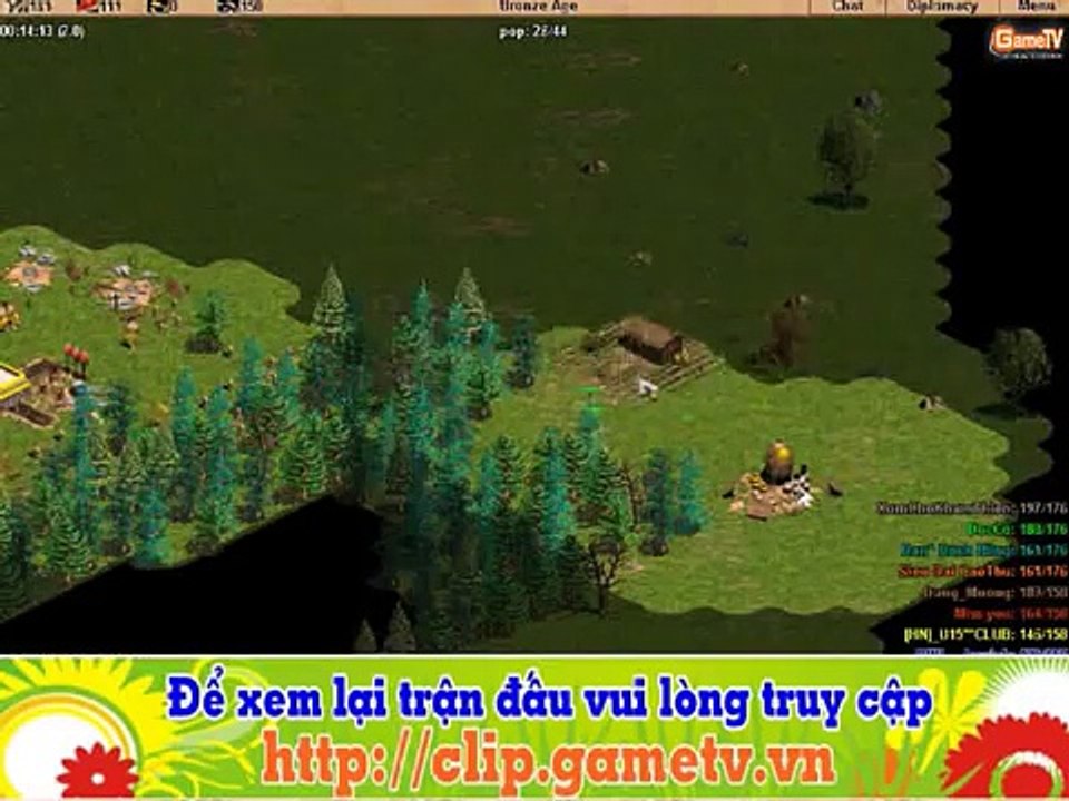 [GameTV.vn] AOE Ha Nam Open-TapNham vs HaNam (Tran 1/2) ngay 06052012