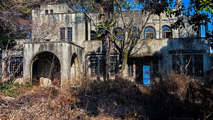 Mysterious abandoned mansion of Mr H