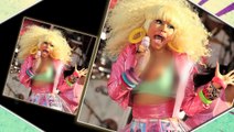 Nicki Minaj wardrobe malfunction on stage