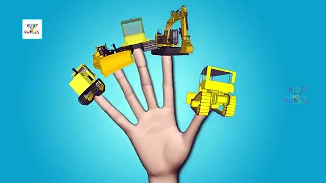 JCB Monster Trucks For Children - Jcb Finger Family - 3D Jcb Finger FamilyKids Nursery Rhymes