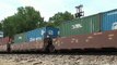 Railfanning The BNSF Chillicothe Subdivision, Lockport, IL. 7-12-09.