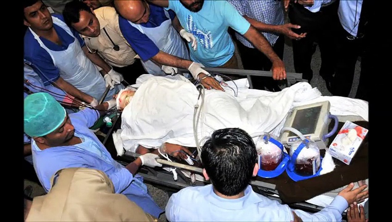 Rashid Godil Injured Present by Allah Dad 514