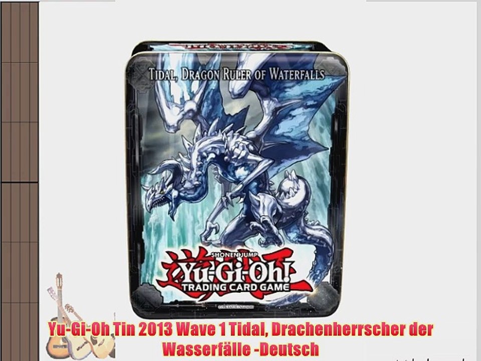 Yu-Gi-Oh Tin 2013 Wave 1 Tidal Drachenherrscher der Wasserf?lle -Deutsch