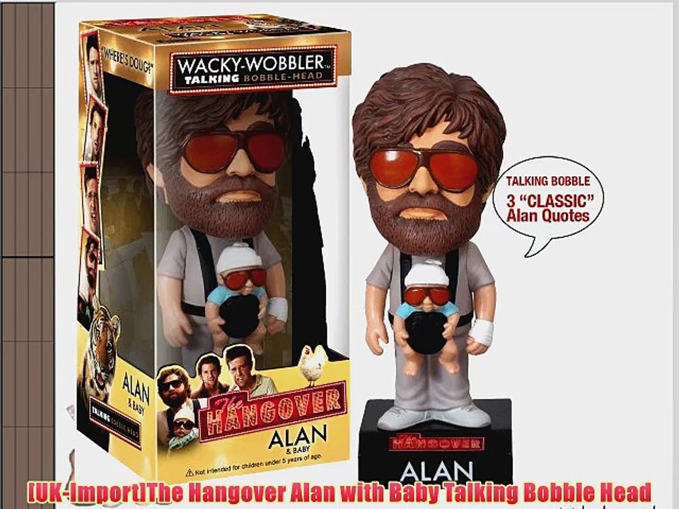 [UK-Import]The Hangover Alan with Baby Talking Bobble Head