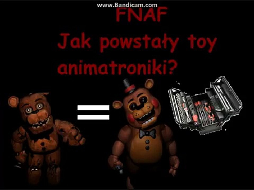 FNAF 2 Teoria jak powstały toy animatroniki?