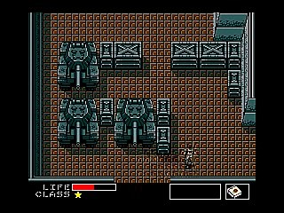 MSX Metal Gear - Gameplay