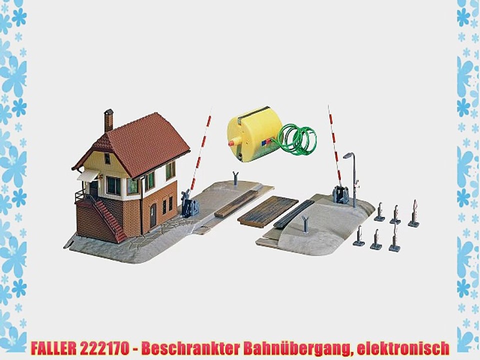 FALLER 222170 - Beschrankter Bahn?bergang elektronisch