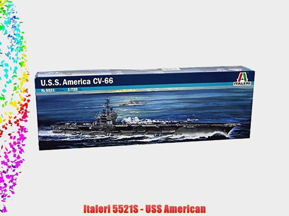 Italeri 5521s - uss american