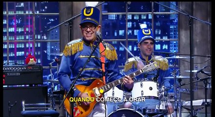 Tá na hora! Tá na hora! Xuxa Crente se apresenta no The Noite!