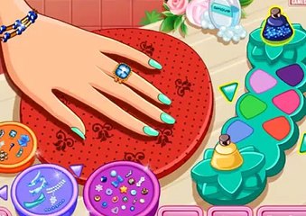 Back to School Frozen Nails Design Game Video Great Fun For Girls Nail Care Games