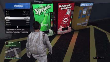 Gta V how to wear nightvision with rebreather and helmet