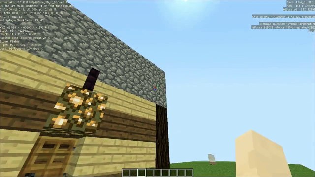 Comment faire une maison de campagne dans minecraft.