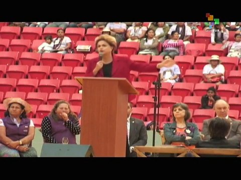 From the South - Brazilian Gov't Supporters Rally to President