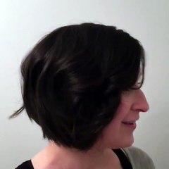 Split personality undercut bob. For the mom who is secretly a gangster.