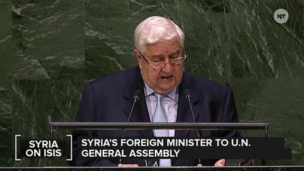 Syria's P.M. On Fighting ISIS: 'Don't Just Arm Rebels'