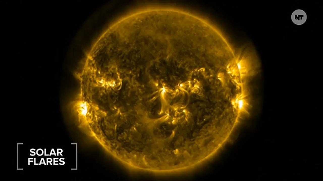 Watch This Mesmerizing Solar Flare Footage