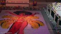 500,000 Dominoes - The Year in Domino - 3 Guinness World Records