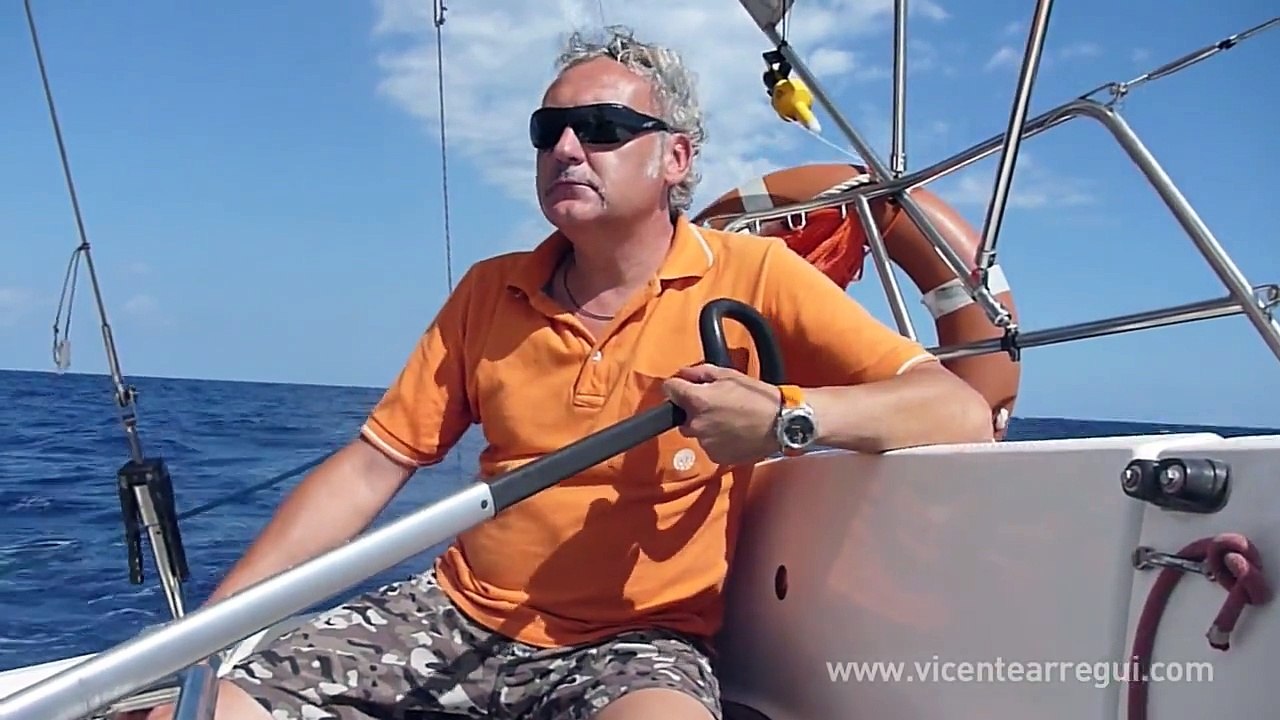 Travesia a Menorca navegando en velero