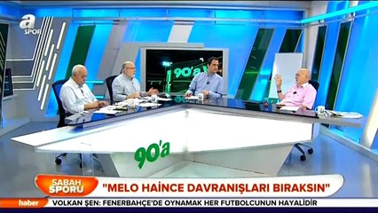 Hıncal Uluç: "Hamza, hatasını görünce Melo'yu almadı"