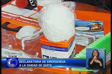 Concejo Metropolitano de Quito decretó estado de emergencia