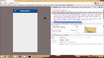 Create a Sliding Menu - Sencha Touch Video Tutorial