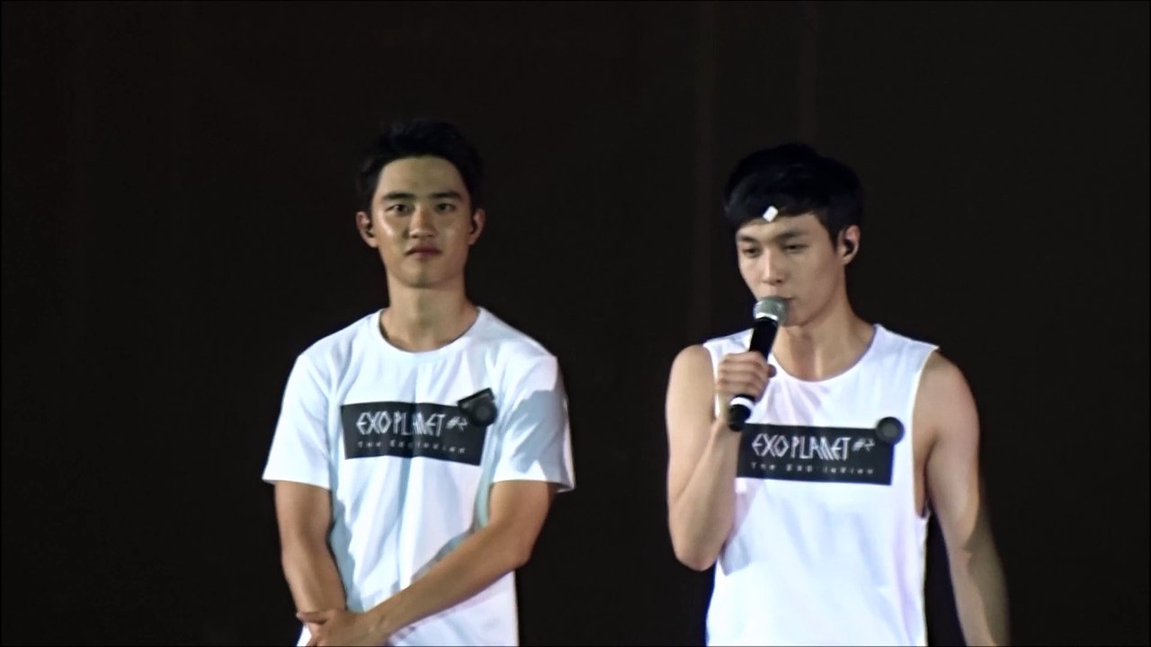 150817 exo talk lay part (yixing sing cantonese song)