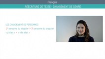 Brevet français - Réécriture : changement de genre