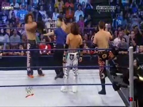 Carlito and Primo vs The Miz and Morrison