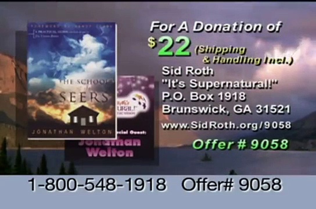 SEEING INTO THE UNSEEN REALM Jonathan Welton on It's Supernatural with Sid Roth