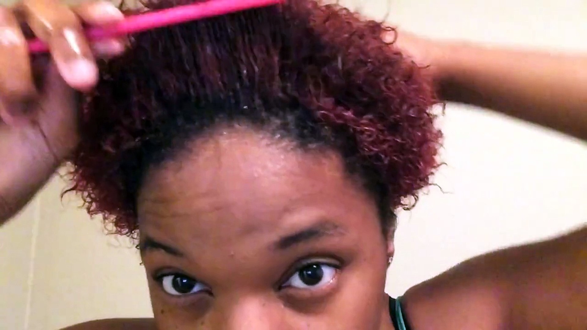 Finger curls using echo styling gel on natural short hair - video  Dailymotion