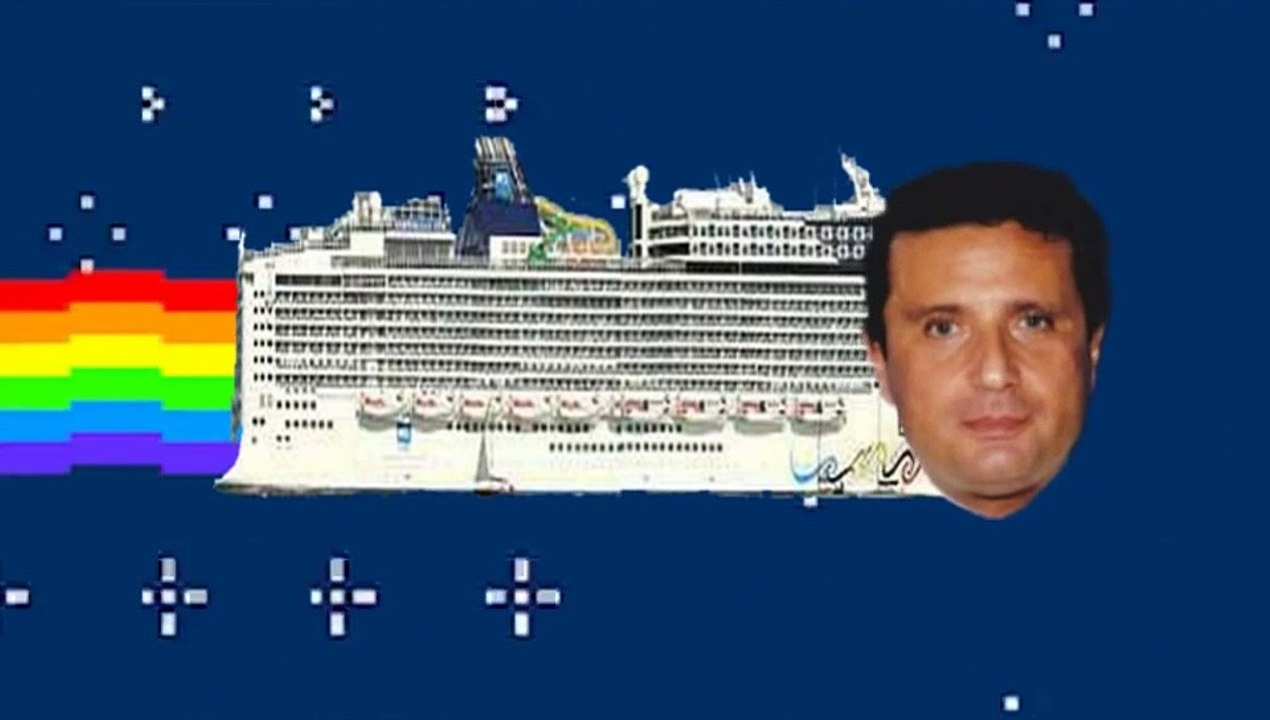 Nyan Cat feat. capitano Francesco Schettino