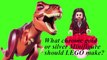 BrickQueen's LEGO Round Table 76 with the T Rex from Jurassic Park