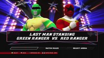 WWE 2K14 Tommy Oliver (Morphin' Green) vs Tommy Oliver (Zeo V)