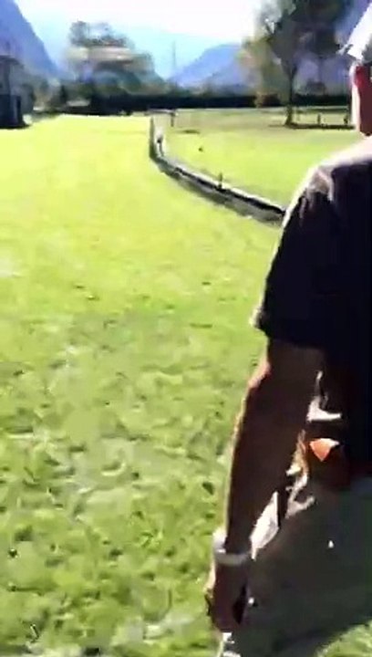 Kruchony beim Dackelrennen in Lostallo/GR CH, September 2014, 2. Lauf