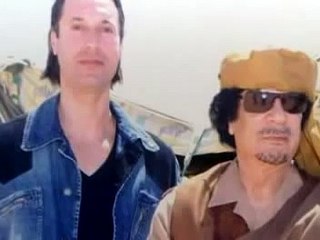 هناَ المُعتصم معمر القذافى..