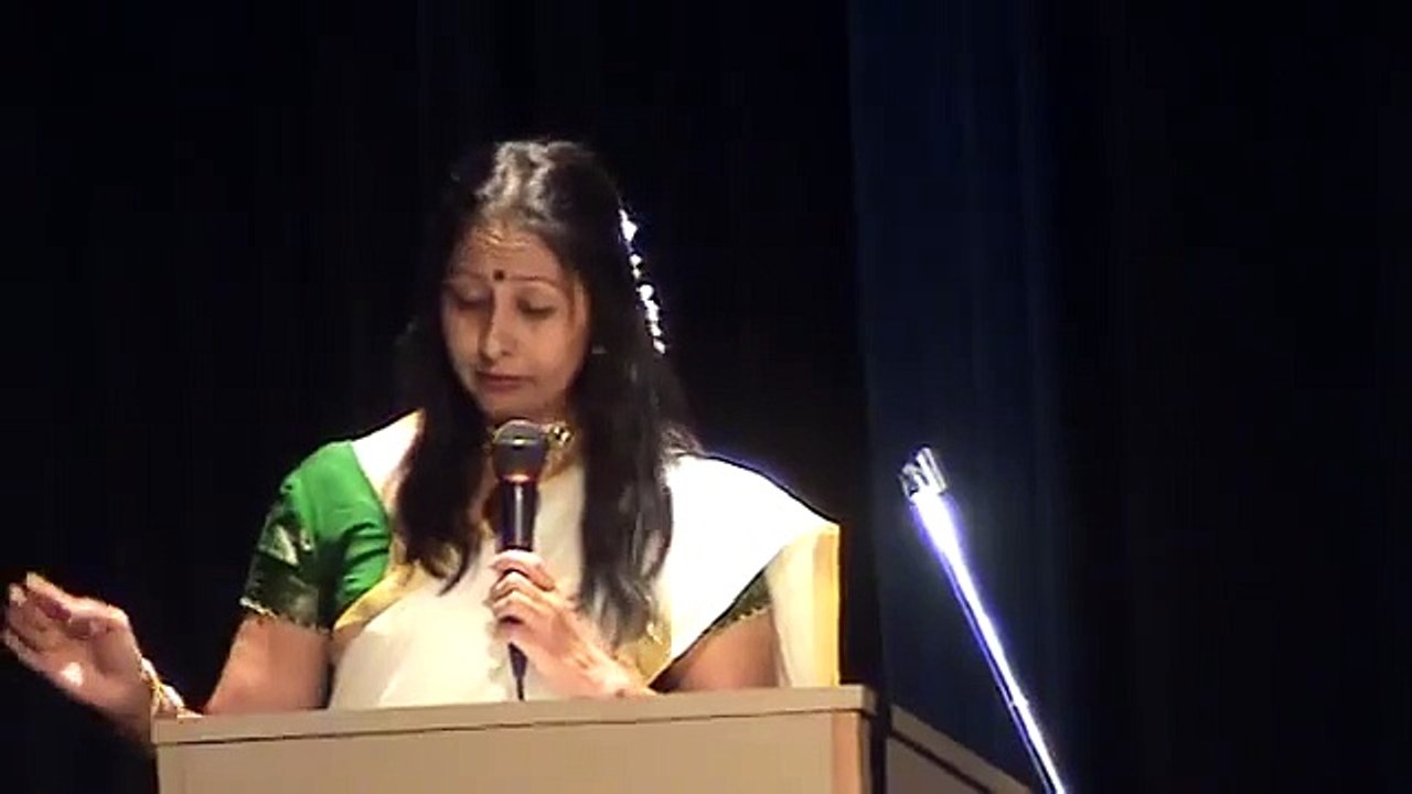 MMA Onam 2011 - Chithra - Welcome speech