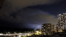 Incredible timelapse of lightning storm over Chicago