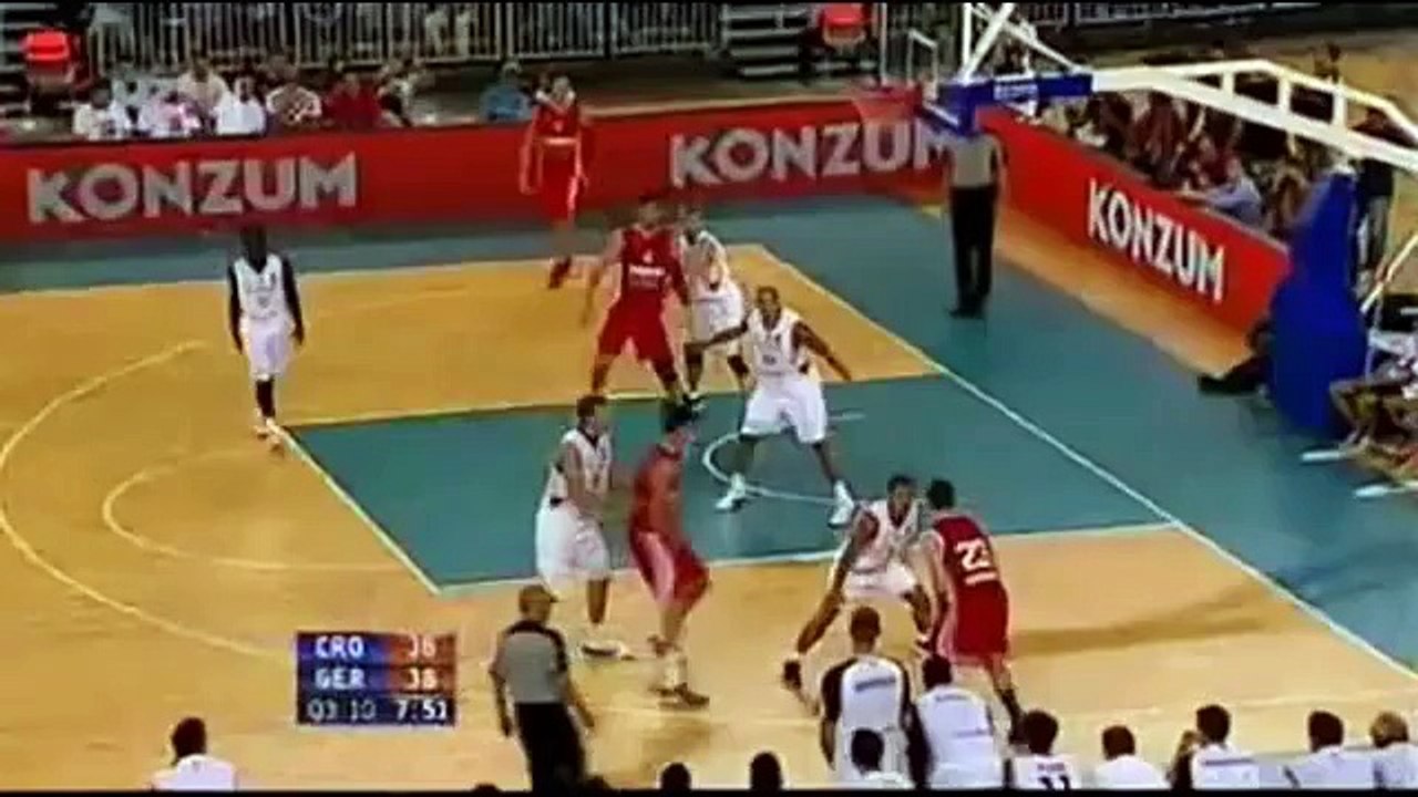 Les highlights de Dario Saric et Mario Hezonja - Croatie vs Allemagne (14/08/2015)