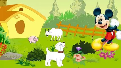 Bingo With Mickey Mouse | And More Bingo Nursery Rhymes | Cartoon Animated Rhymes