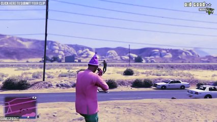 GTA V - Random Moments 15 (How To Park, Cop Surfing!)