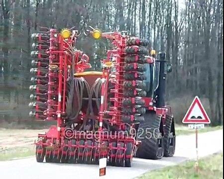 CASE-IH Quadtrac 535 & Väderstad Rapid 800 Jumbo
