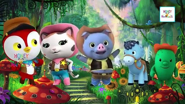 Sheriff Callie Wild West Finger Family Cartoon Children Songs | Sheriff Callie Wild Daddy Finger