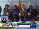En Ibarra se realizó el primero de siete diálogos zonales