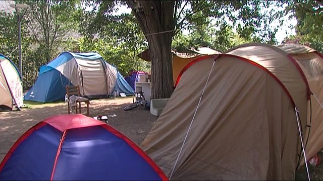 61ème jour de campement au Sanitas