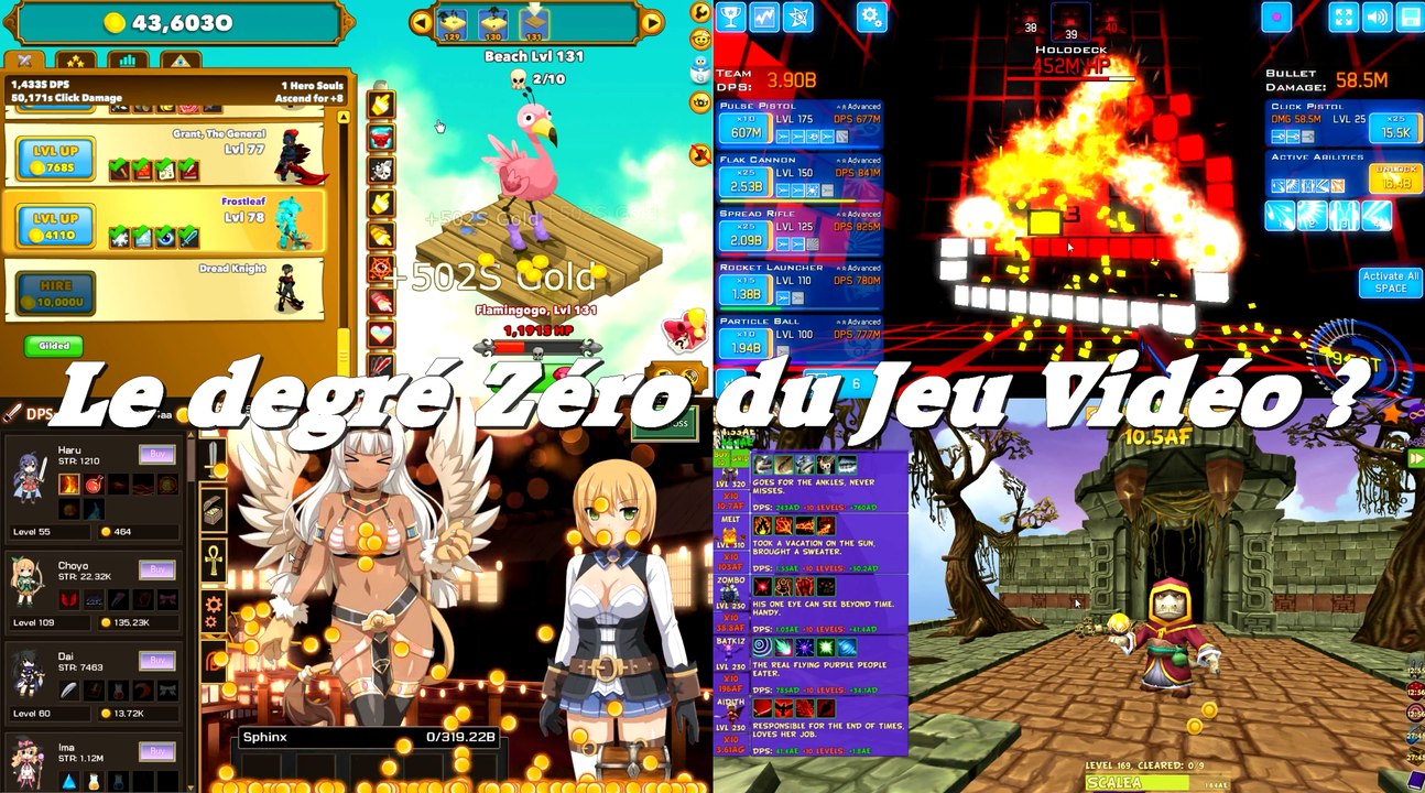 Idle Games : le degré Zéro du Jeu Vidéo ?