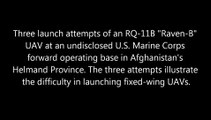 DRONE CRASH! (3 Times!) A Raven-B UAV Crashes in Afghanistan
