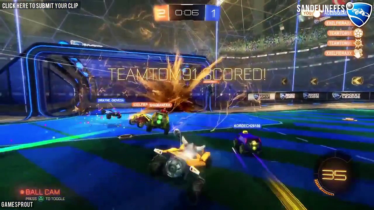 Epic Rocket League Compilation #3