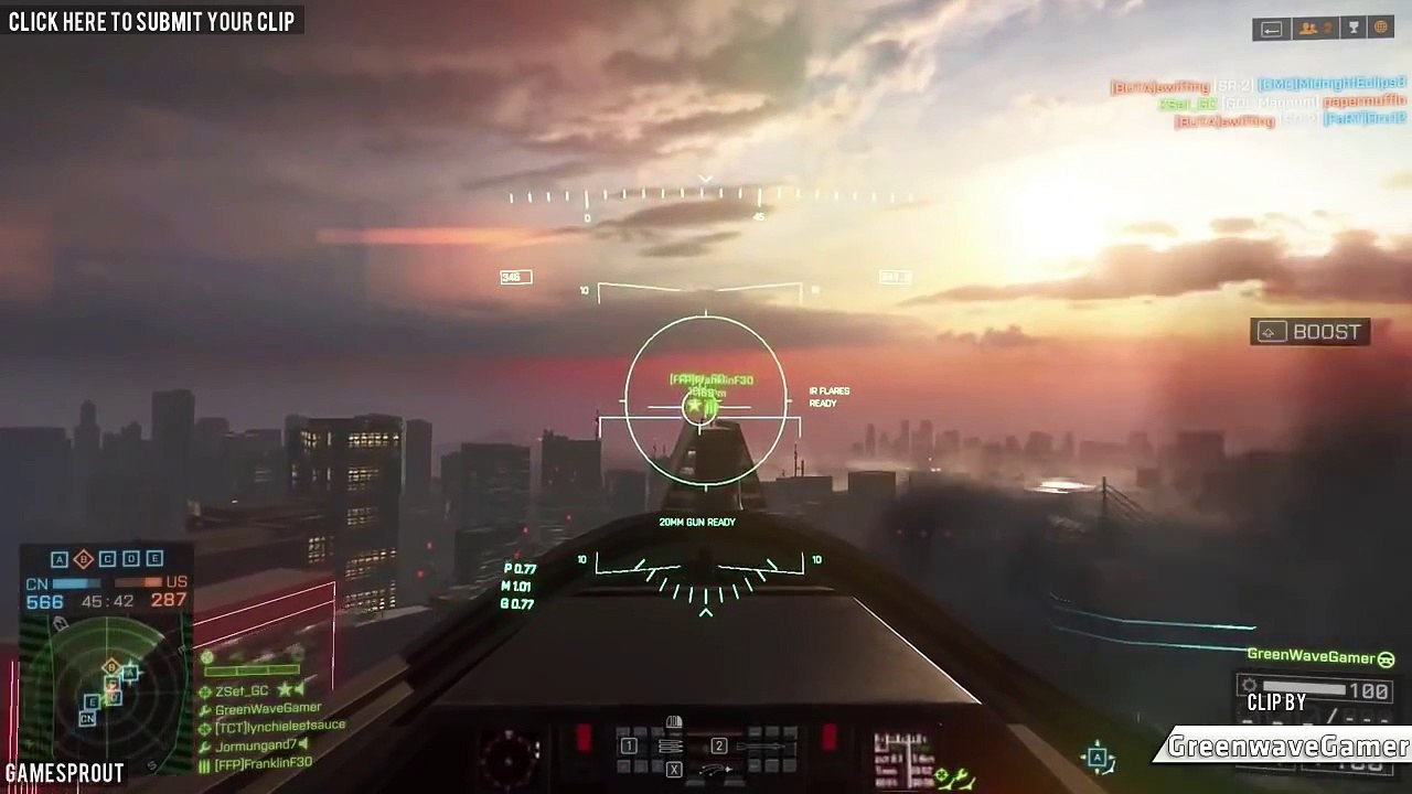 Battlefield 4 - Random Moments 26 (Face Punches, Awesome Landing!)